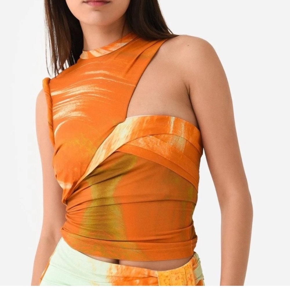 Jonathan Simkhai Asymmetrical Terra Top